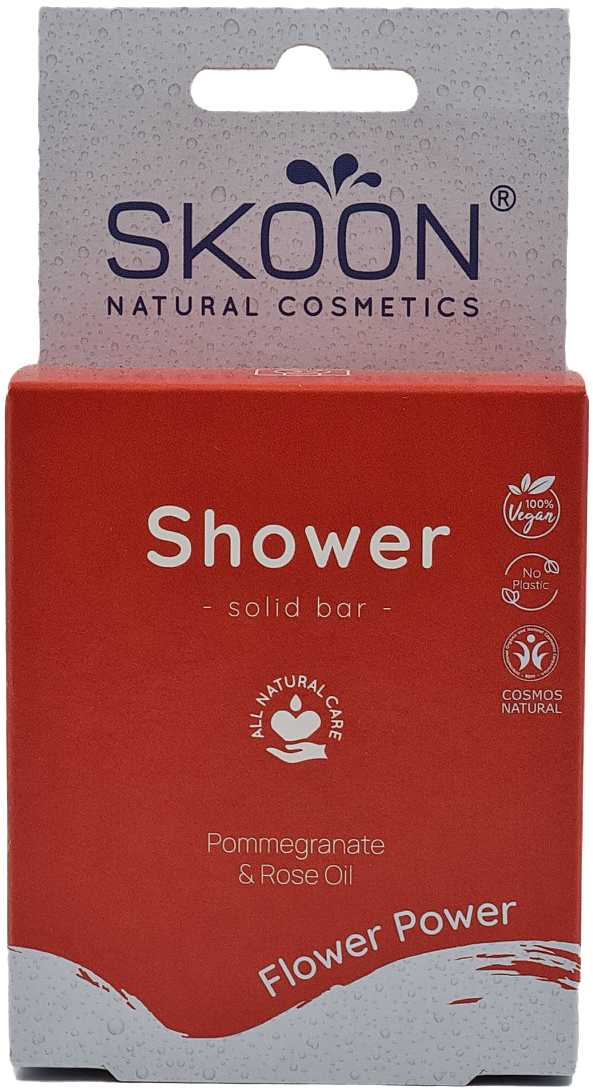 Skoon Solid Shower bar “Flower Power”