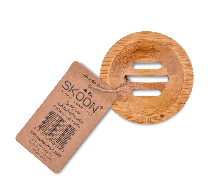 SKOON Bamboo solid bar holder round